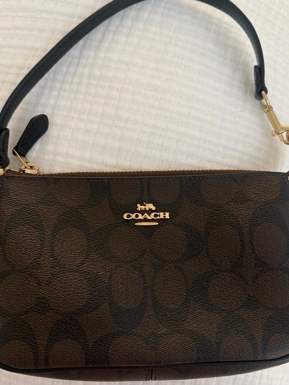 Coach Brown/Black Nolita Purse